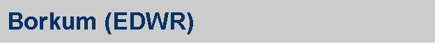 Borkum (EDWR)